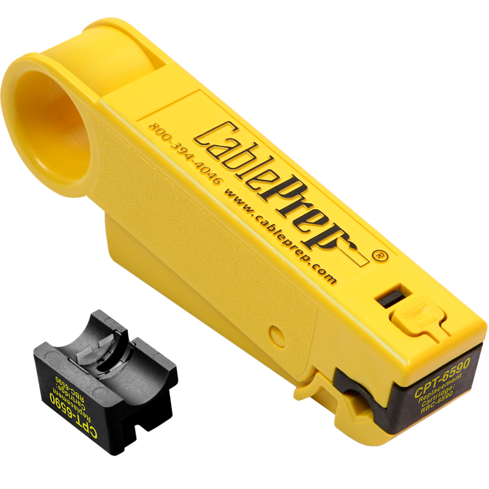 Cable Prep 6 & 59 Cable Stripper With Extra Blade Cartridge from GME Supply